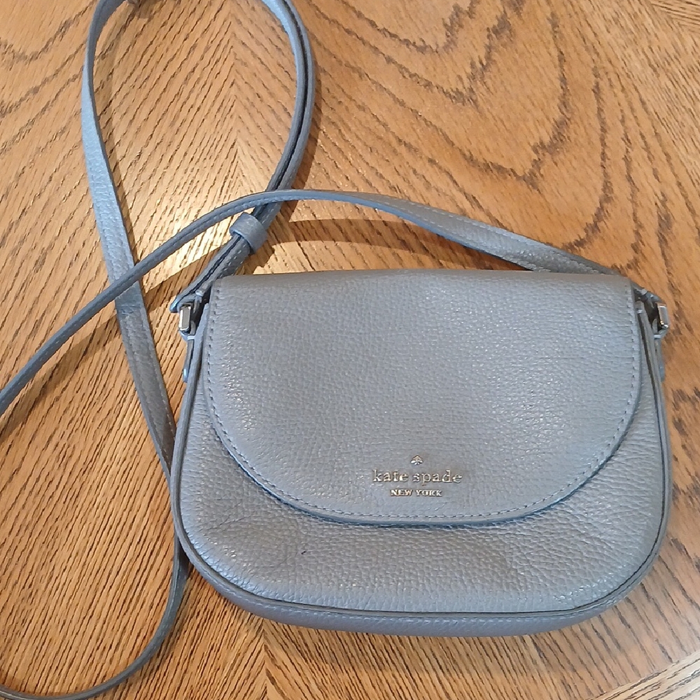 Kate Spade Gray Crossbody Bag